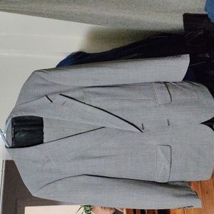 Vintage Burberry 2 pc suit grey